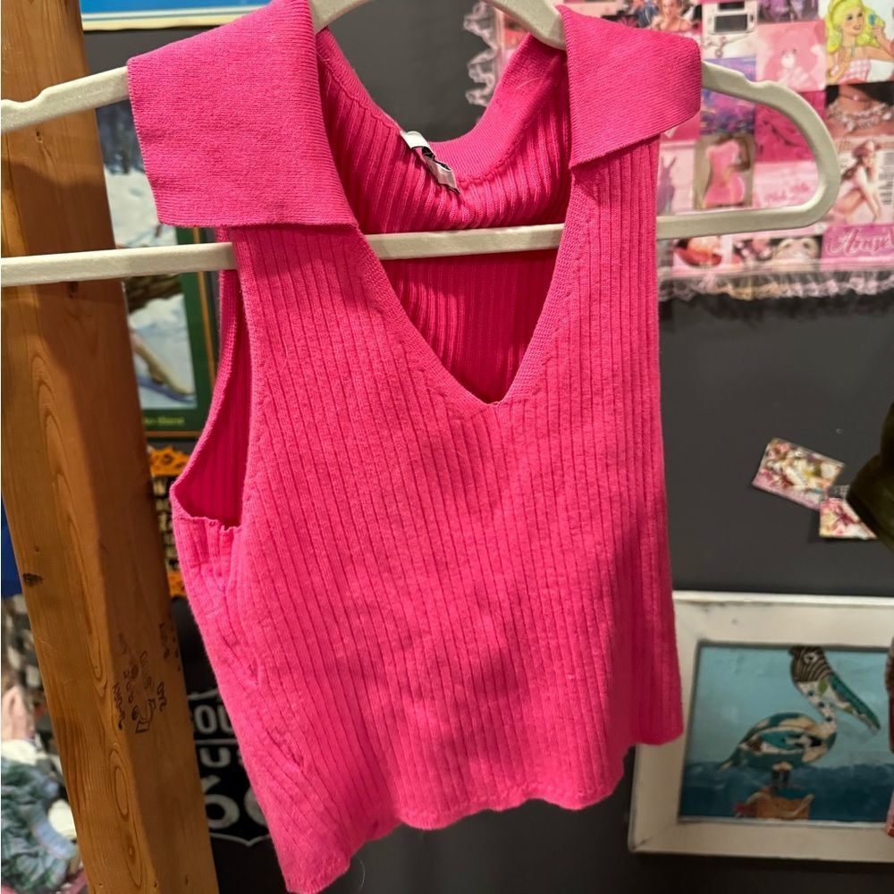 Pink top